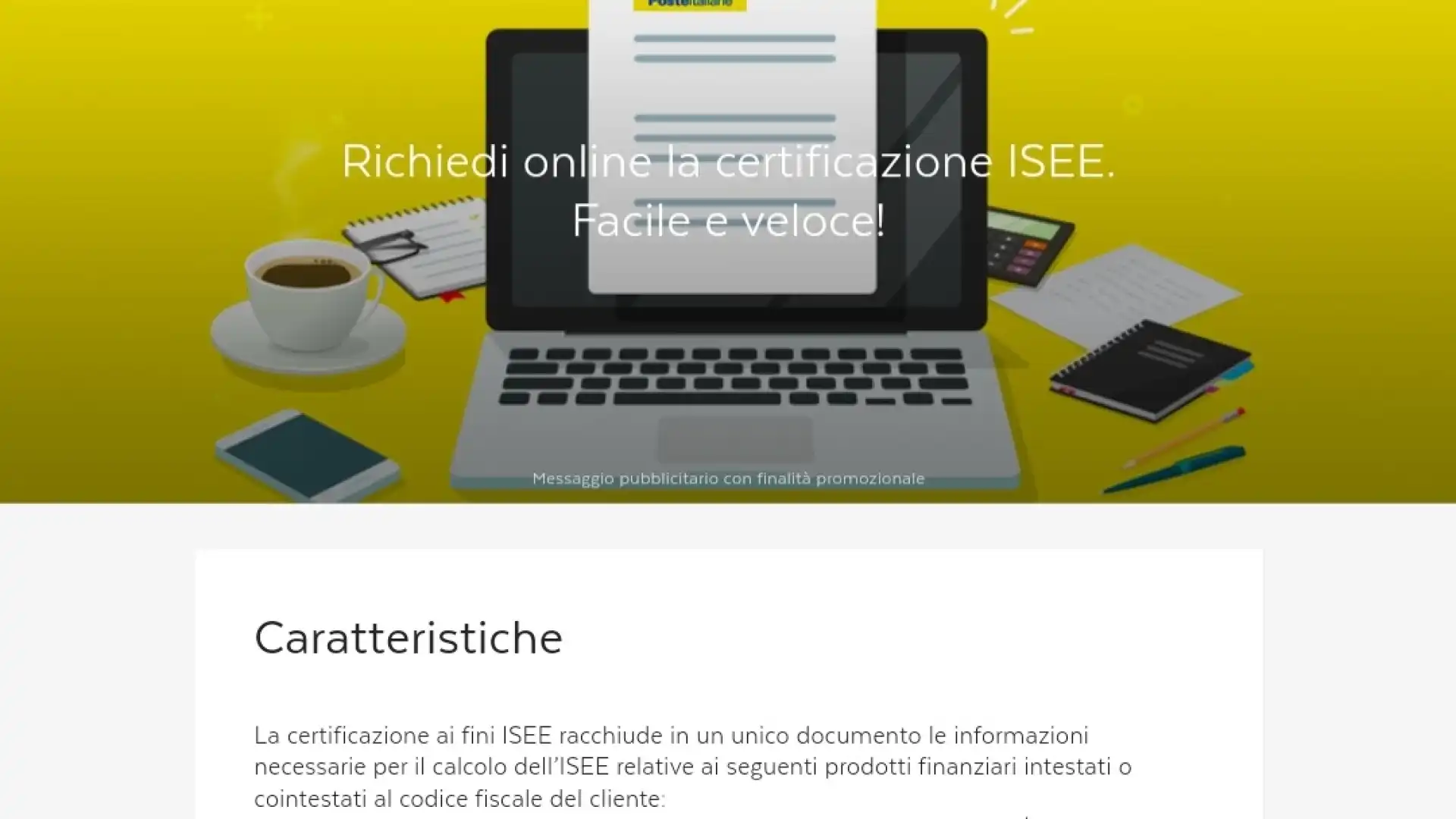 Poste Italiane: in Molise già disponibili online i dati 2021 per la richiesta Isee.